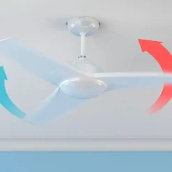 Ventilador de techo Cecotec EnergySilence Aero 460 49W 3 aspas mando a distancia blanco