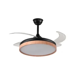 Ventilador de techo Cosmos Mini Bel Air 48W 4 aspas retráctiles Ø91 cm