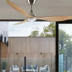 Ventilador de techo Delfos Bel Air 20W 3 aspas mando a distancia Ø132 cm