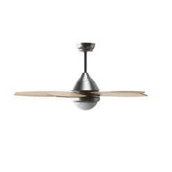 Ventilador de techo Evvo V416 55W 5 aspas 3 velocidades natural Ø106 cm