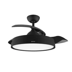 Ventilador de techo Evvo V450 aspas retráctiles Ø49x37-49,5 cm