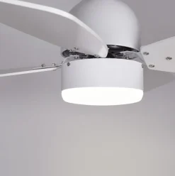 Ventilador de techo Fresco Lumit AC 4 aspas Ø81x35 cm