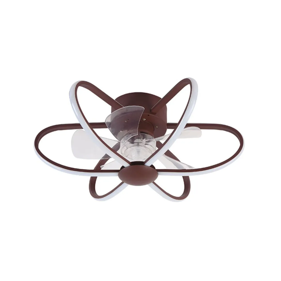 Ventilador de techo Jura Lumit LED 74W 5 aspas WiFi + mando Ø53,5 cm