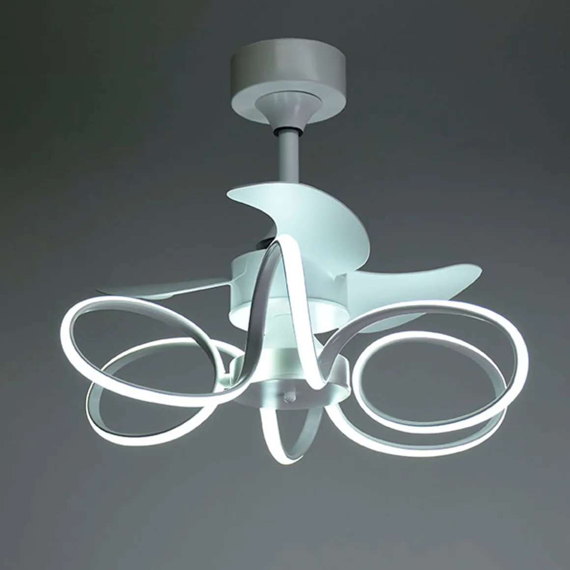 Ventilador de techo Karla Bel Air DC LED 65+65W blanco Ø60x53 cm