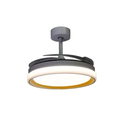 Ventilador de techo Kigali Mini Bel Air 48W 4 aspas retráctiles Ø91 cm