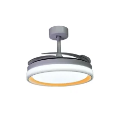 Ventilador de techo Kigali Mini Bel Air 48W 4 aspas retráctiles Ø91 cm