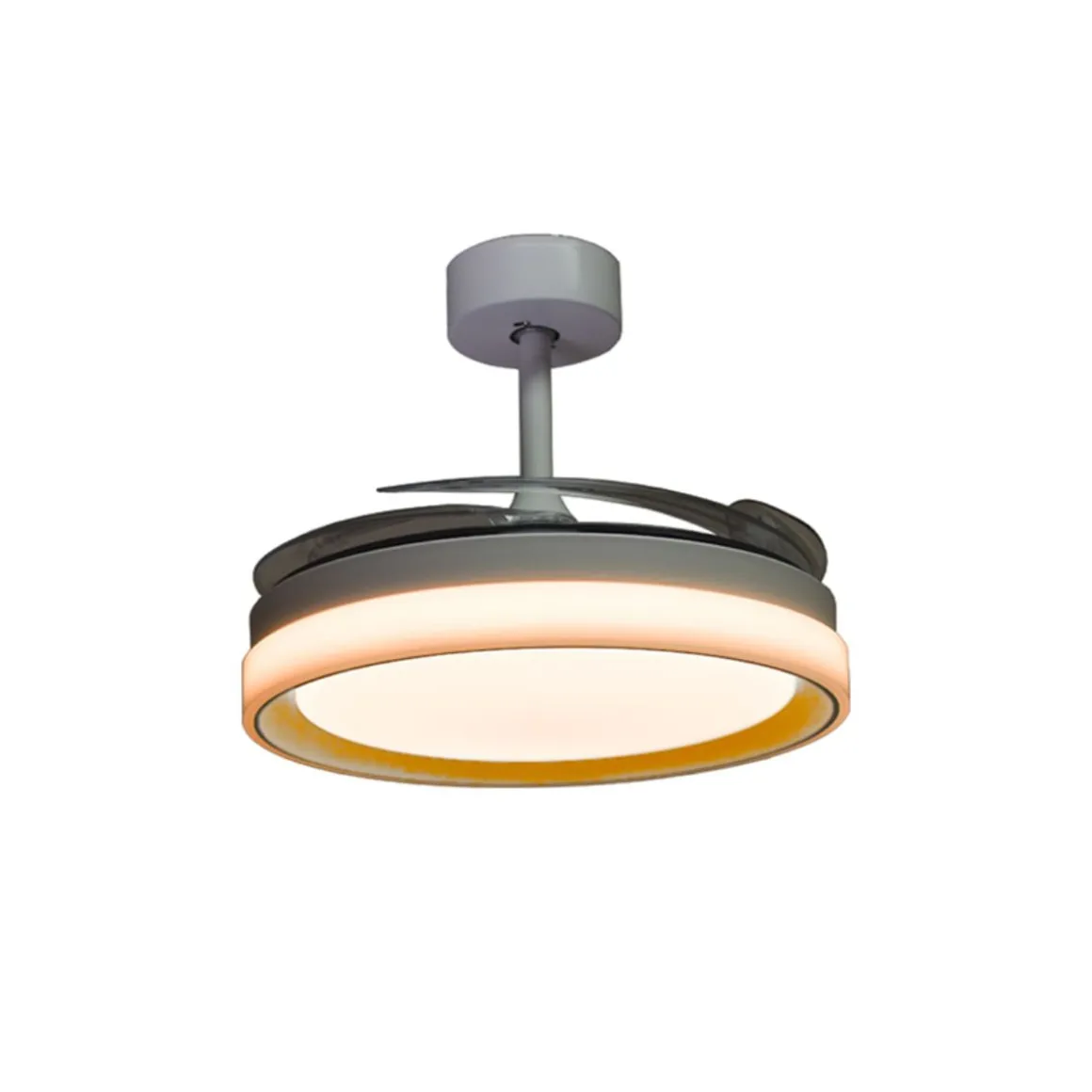 Ventilador de techo Kigali Mini Bel Air 48W 4 aspas retráctiles Ø91 cm
