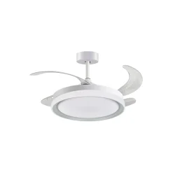 Ventilador de techo Kigali Mini Bel Air 48W 4 aspas retráctiles Ø91 cm
