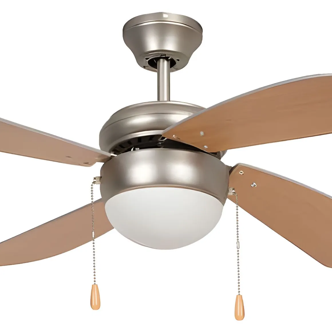 Ventilador de techo Niza 50W 4 aspas natural Ø106 cm