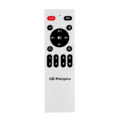 Ventilador de techo Orbegozo CP 12435 20W 6 velocidades luz ajustable blanco Ø33 cm