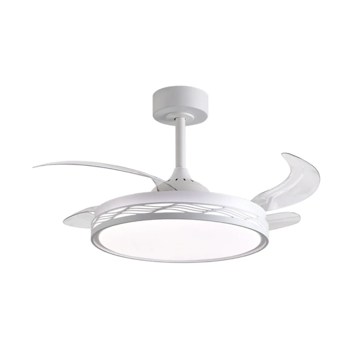 Ventilador de techo Riga Bel Air 72W 4 aspas retráctiles con luz LED Ø108 cm