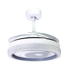 Ventilador de techo Trio Bel Air 72W aspas retráctiles mando a distancia Ø108 cm