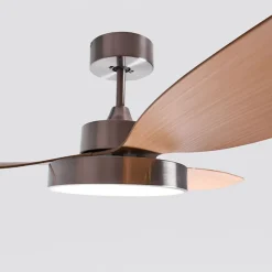 Ventilador de techo Tulum Shakespear 25W 3 aspas mando a distancia Ø120 cm