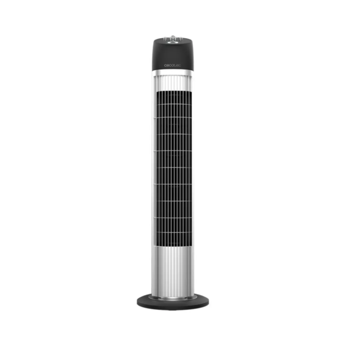Ventilador de torre Cecotec EnergySilence 850 Skyline 45W 3 velocidades negro/blanco