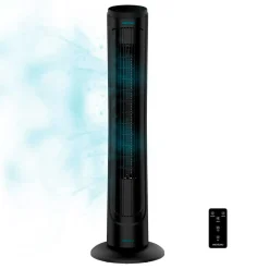 Ventilador de torre Cecotec EnergySilence 9090 Skyline 45W mando a distancia negro