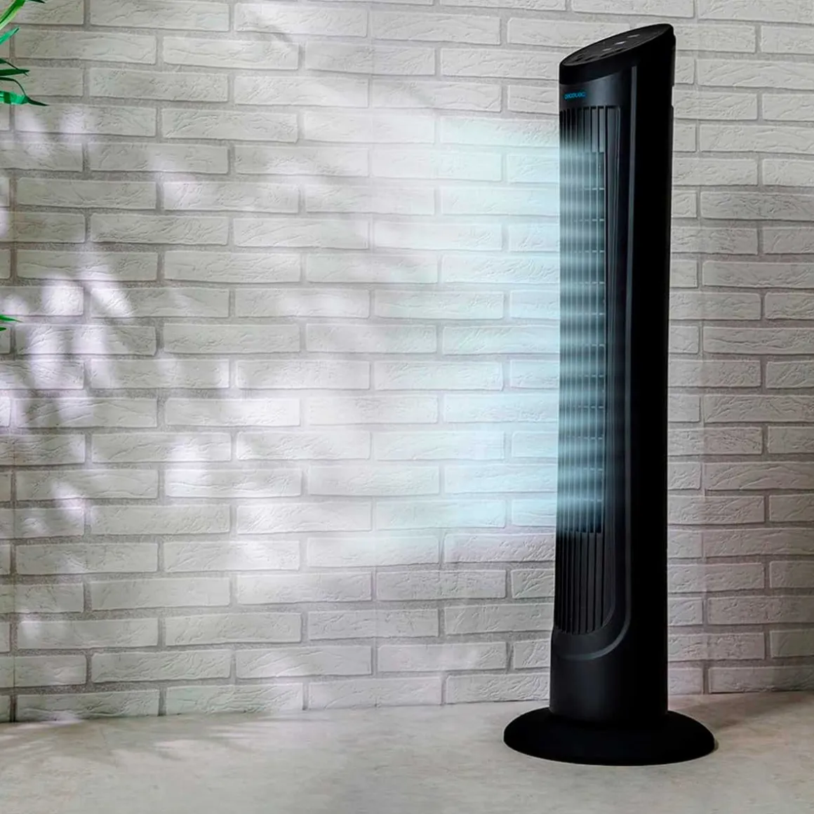Ventilador de torre Cecotec EnergySilence 9090 Skyline 45W mando a distancia negro