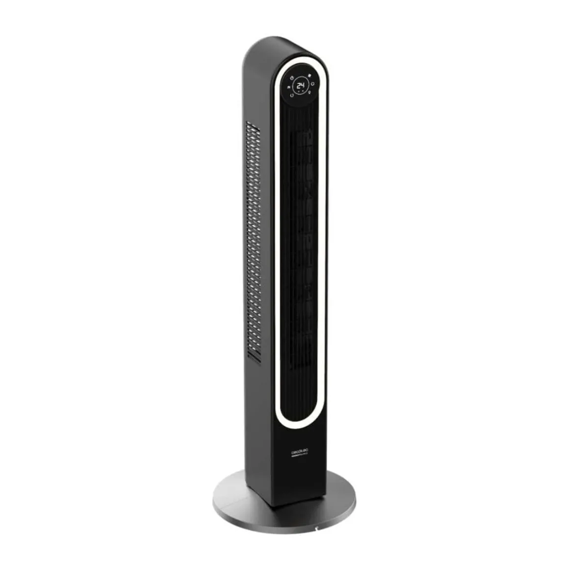 Ventilador de torre Cecotec EnergySilence 9090 Skyline Smart Light 60W mando a distancia negro 106 cm