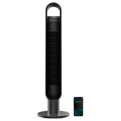 Ventilador de torre Cecotec EnergySilence 9190 SkyLine Ionic Connected 60W WiFi + mando a distancia negro
