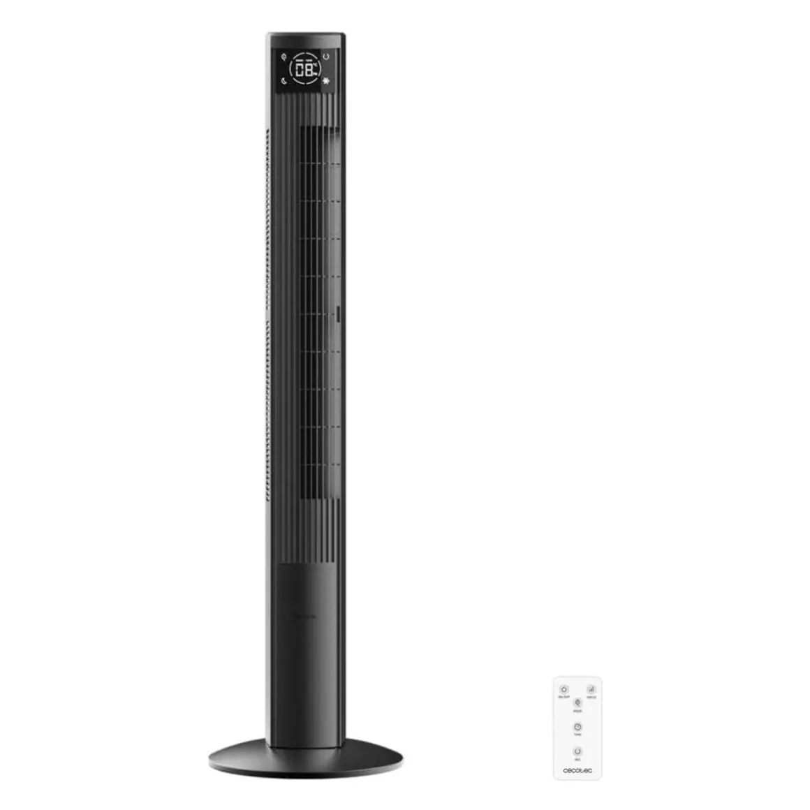 Ventilador de torre Cecotec EnergySilence 470 Max Skyline Ionic 45W mando a distancia negro 119 cm