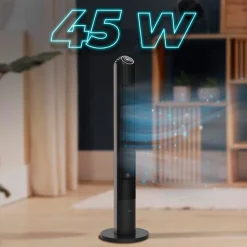 Ventilador de torre Cecotec EnergySilence 9150 Skyline Smart Design 45W táctil negro 116 cm