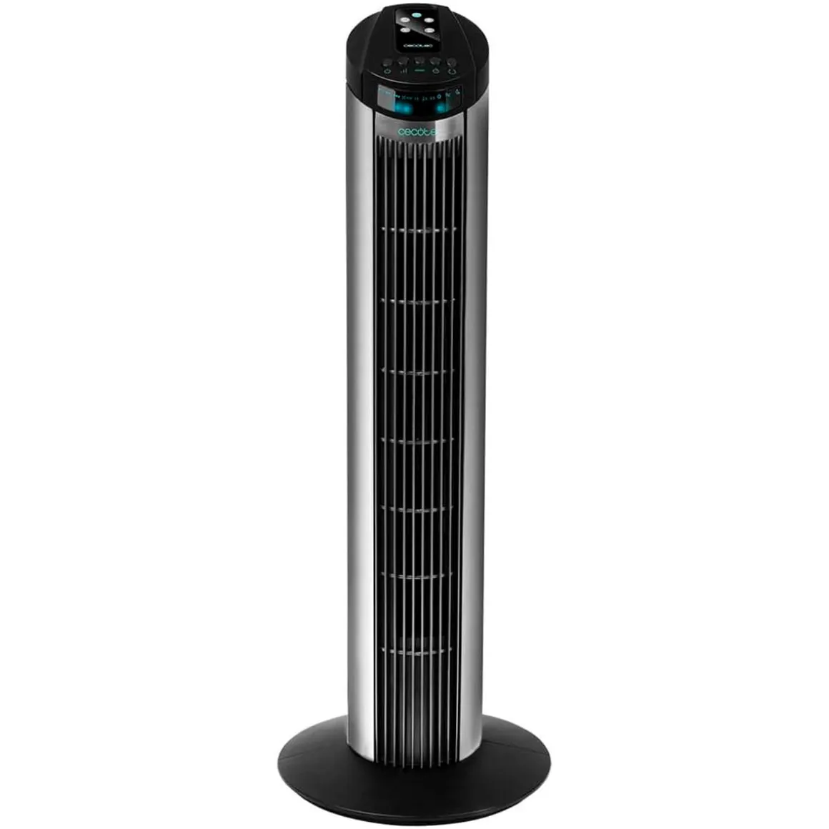 Ventilador de torre Cecotec EnergySilence 890 Skyline 50W pantalla LCD + mando negro