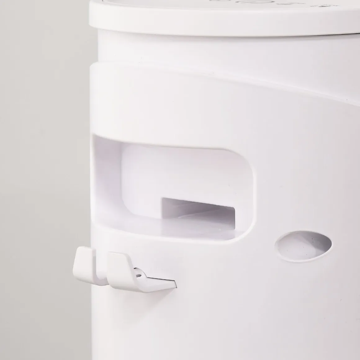 Ventilador de torre Homcom 45W oscilante con mando a distancia blanco Ø31,5x93 cm
