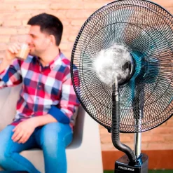 Ventilador nebulizador Cecotec EnergySilence 590 FreshEssence 90W 5 aspas negro