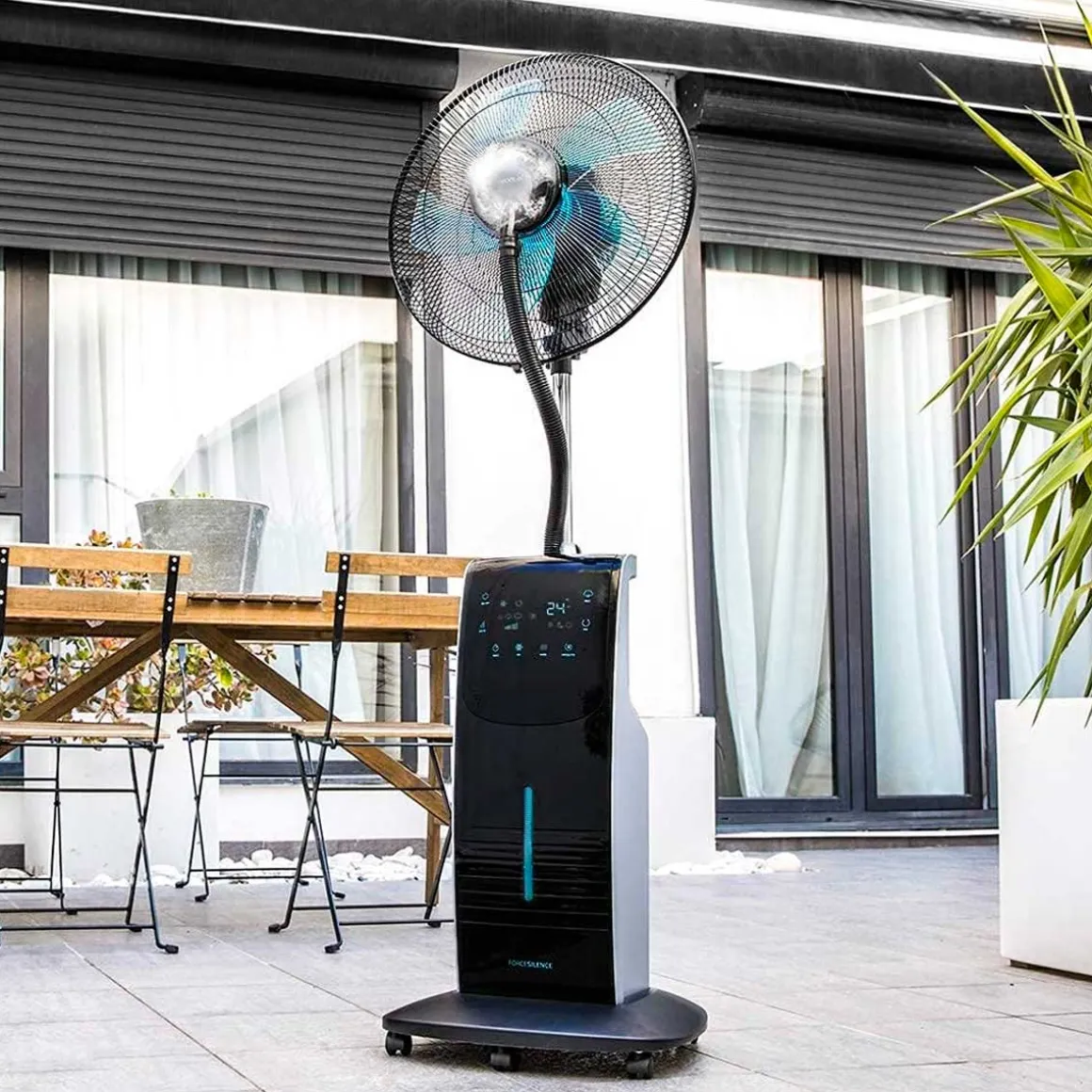 Ventilador nebulizador Cecotec EnergySilence 790 FreshEssence Ionic 90W 5 aspas negro