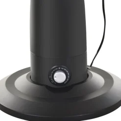Ventilador nebulizador Homcom 90W 3 velocidades 2,8L negro Ø44x120 cm