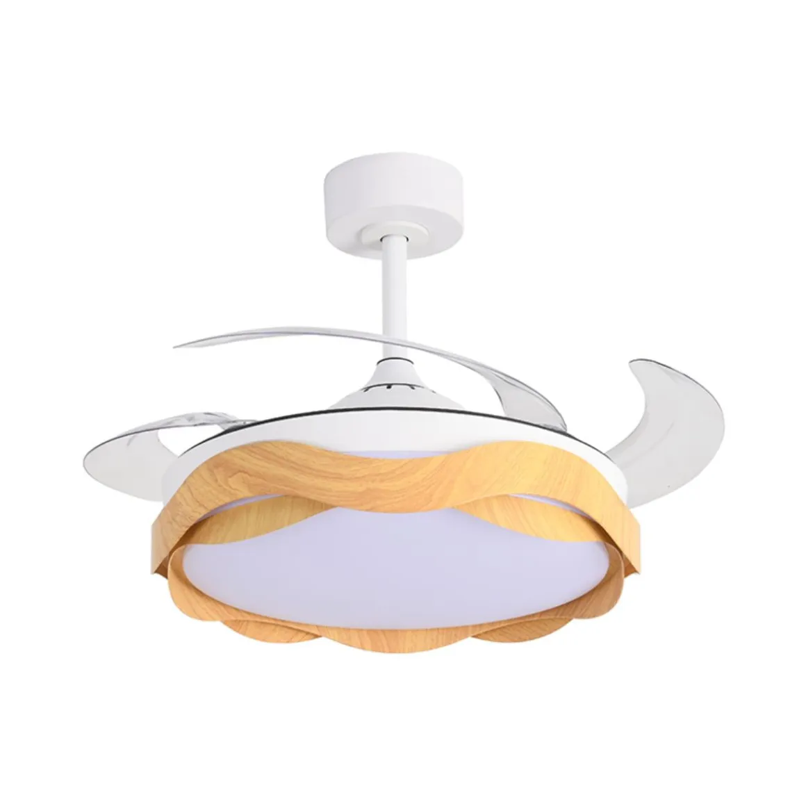 Ventilador Ondas 72W 4 aspas retráctiles Ø108 cm