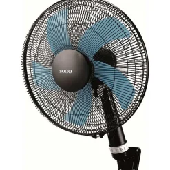 Ventilador Sogo VEN-SS-21265 50W 3 posiciones 3 velocidades negro Ø40 cm