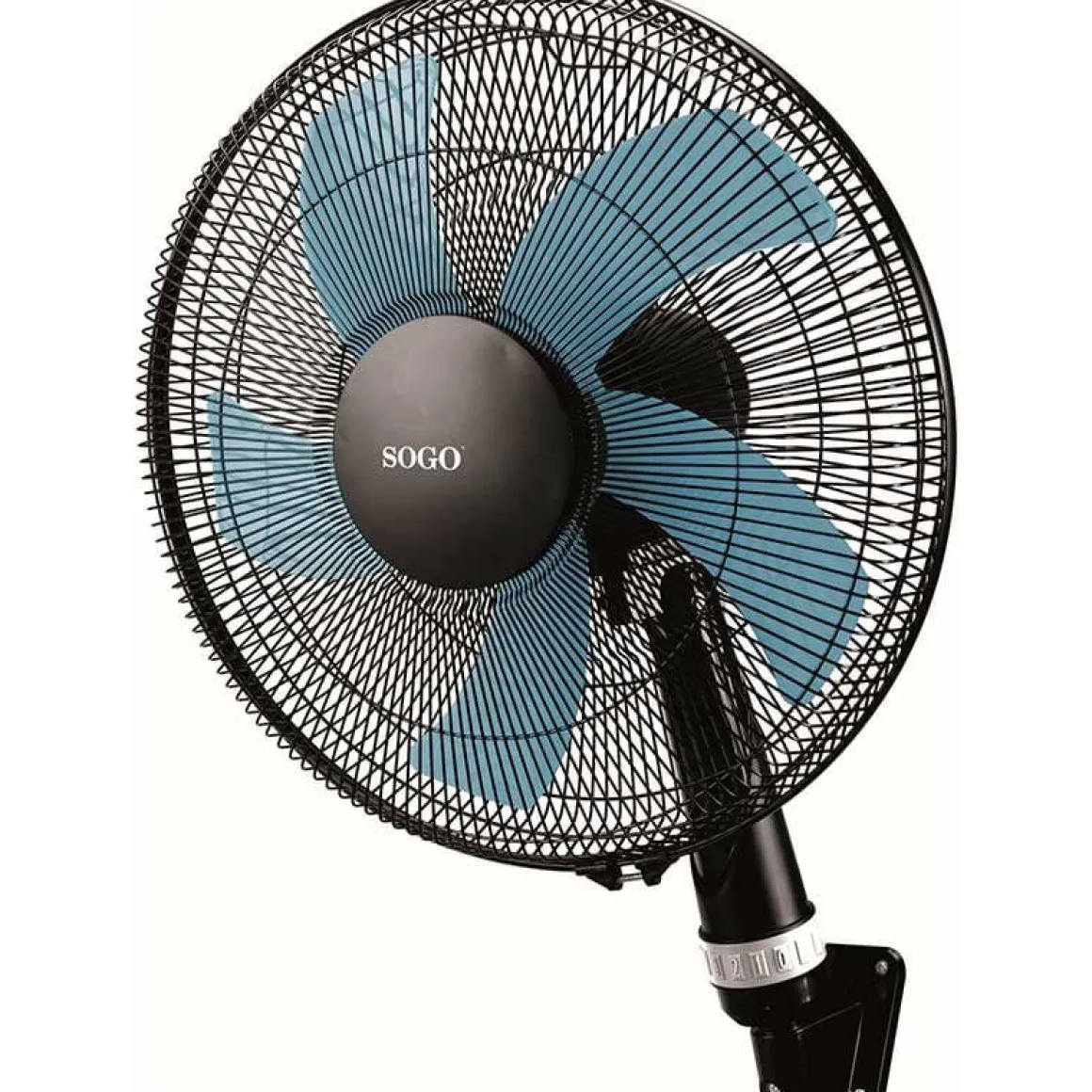 Ventilador Sogo VEN-SS-21265 50W 3 posiciones 3 velocidades negro Ø40 cm