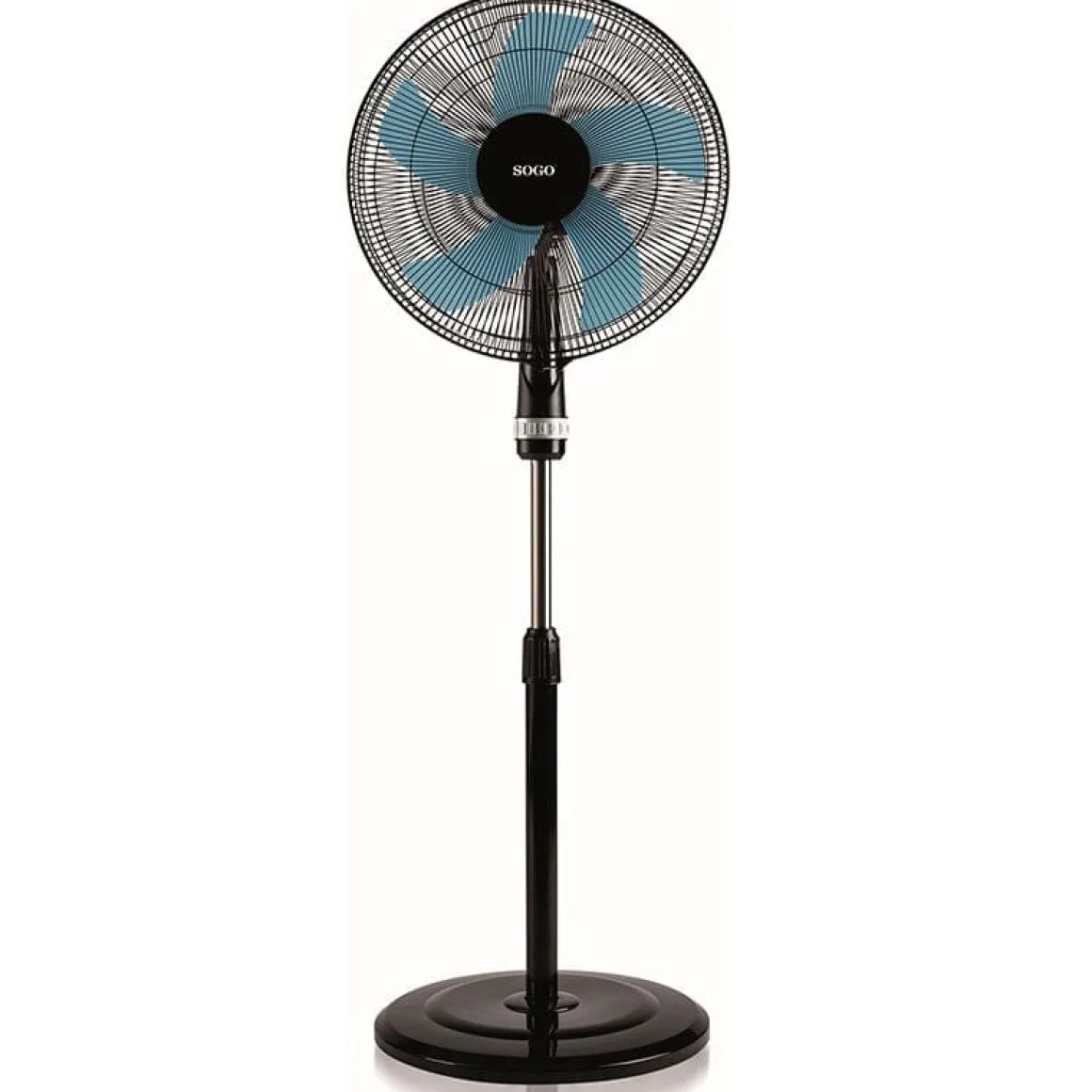 Ventilador Sogo VEN-SS-21265 50W 3 posiciones 3 velocidades negro Ø40 cm