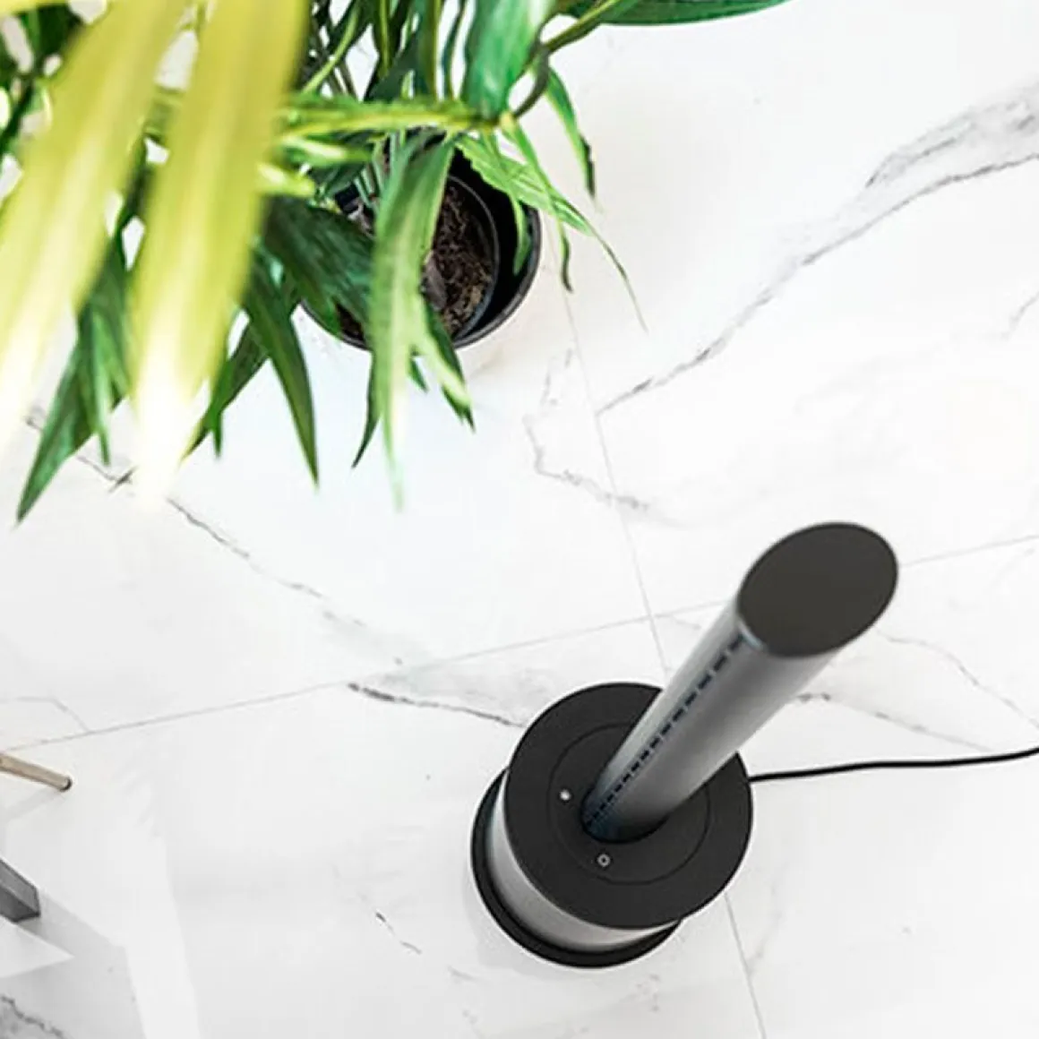 Ventilador/calefactor/purificador TotalPure 3 in 1 Connected Max Cecotec 2000W control vía App negro