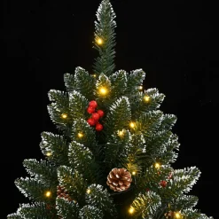 Vidaxl arbol de navidad artificial 150 leds 120 cm