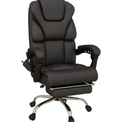 Vinsetto silla de oficina con 6 puntos de masaje silla de escrito