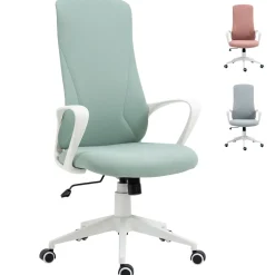Vinsetto silla de oficina giratoria altura ajustable silla de escritorio para adolescente - base