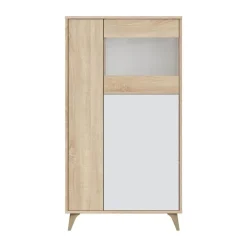 Vitrina Relax Plus 3 puertas apertura push 142x77x33 cm