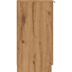 Zapatero Amberes 1 puerta roble 70x29,5x35 cm