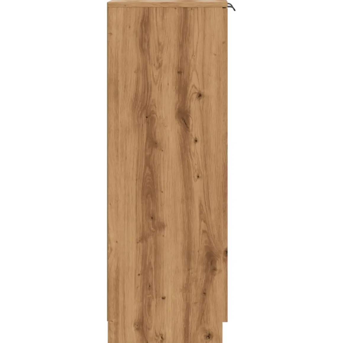Zapatero Bruselas 2 puertas roble 100,5x59x35 cm