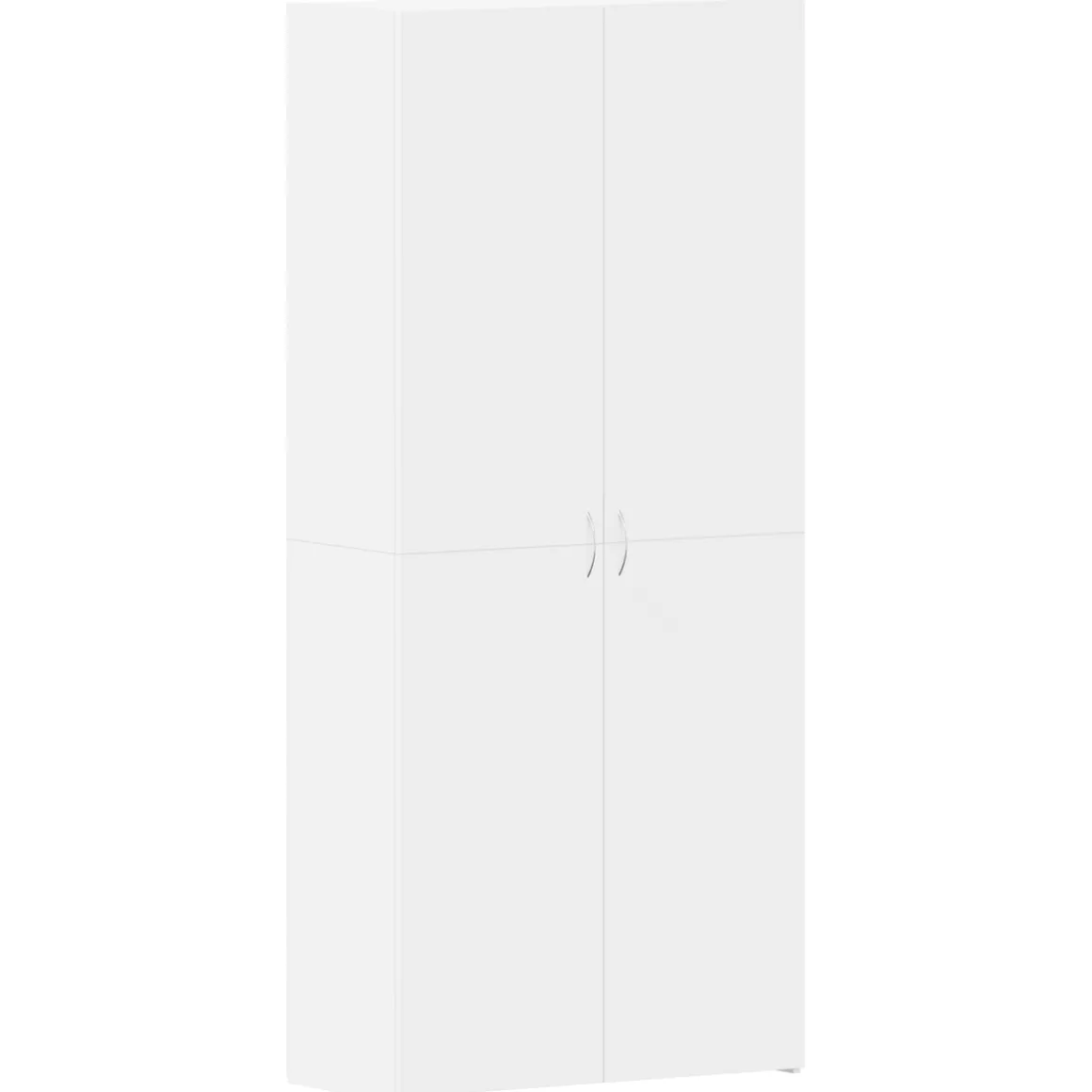 Zapatero Copo 2 puertas 6 compartimentos blanco 180x80x35,5 cm