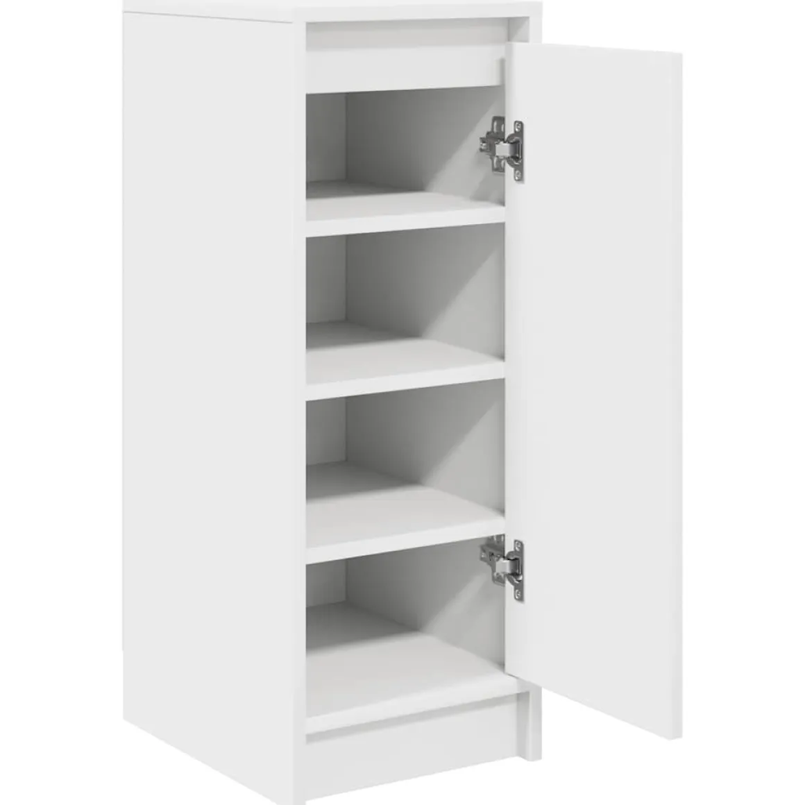 Zapatero Dhilema 4 compartimentos blanco 76x29,5x34 cm