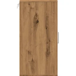 Zapatero Gante 1 puerta roble 70x32x35 cm