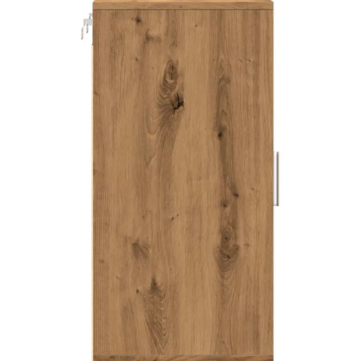 Zapatero Gante 1 puerta roble 70x32x35 cm