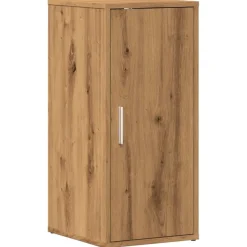 Zapatero Gante 1 puerta roble 70x32x35 cm