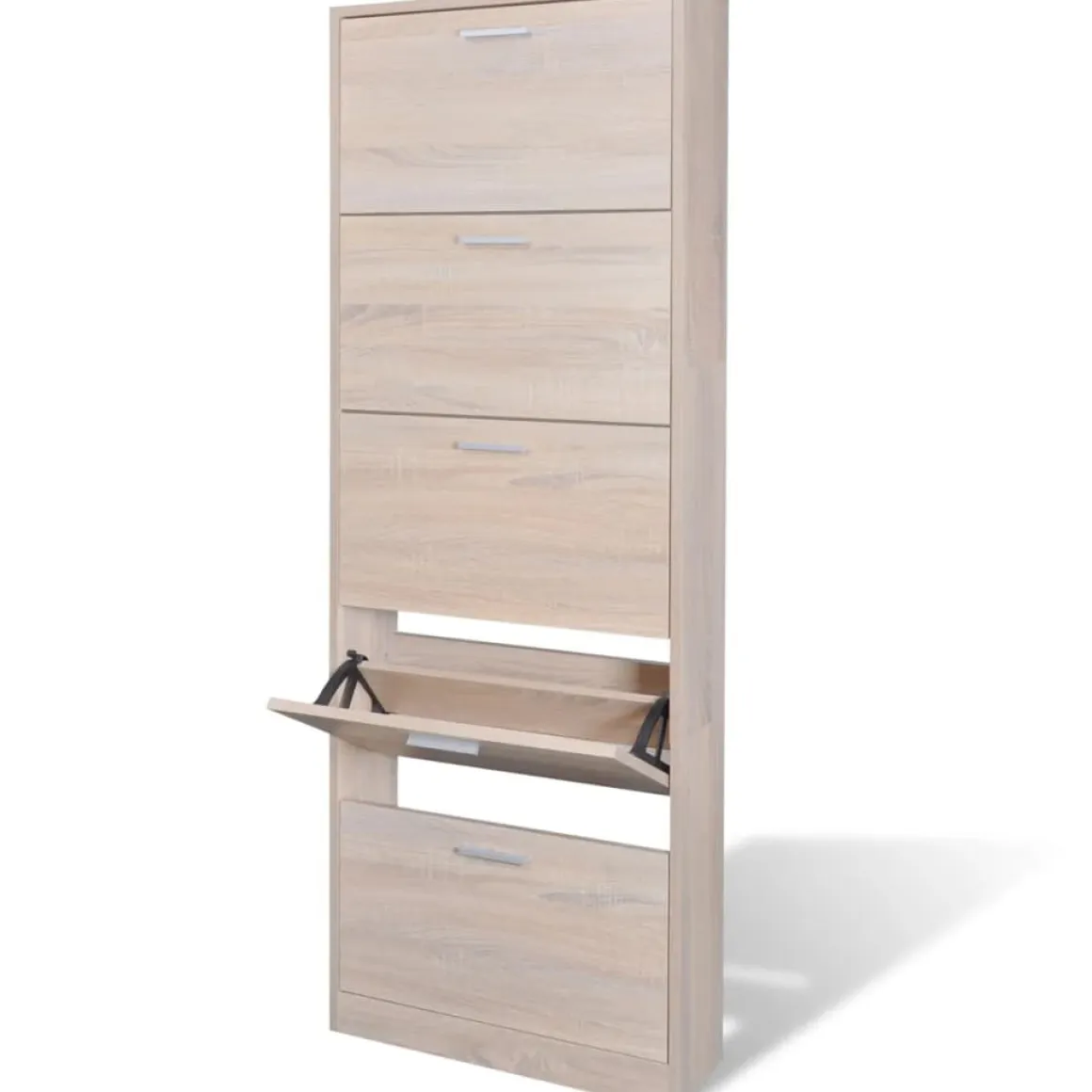 Zapatero Harley 5 compartimentos abatibles 169x59x17 cm