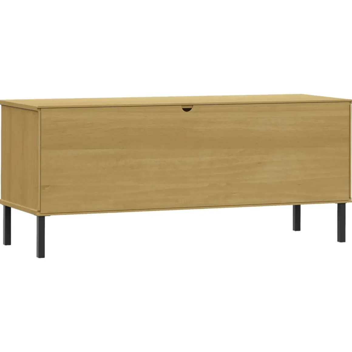 Zapatero Mieles 6 compartimentos madera de pino natural 45x106x35 cm