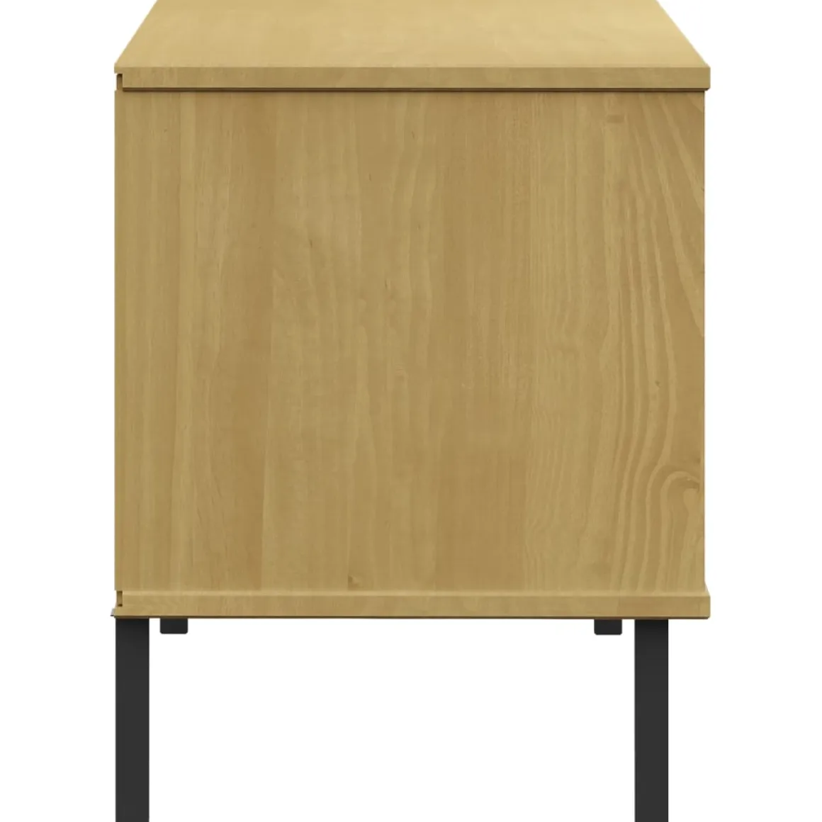 Zapatero Mieles 6 compartimentos madera de pino natural 45x106x35 cm