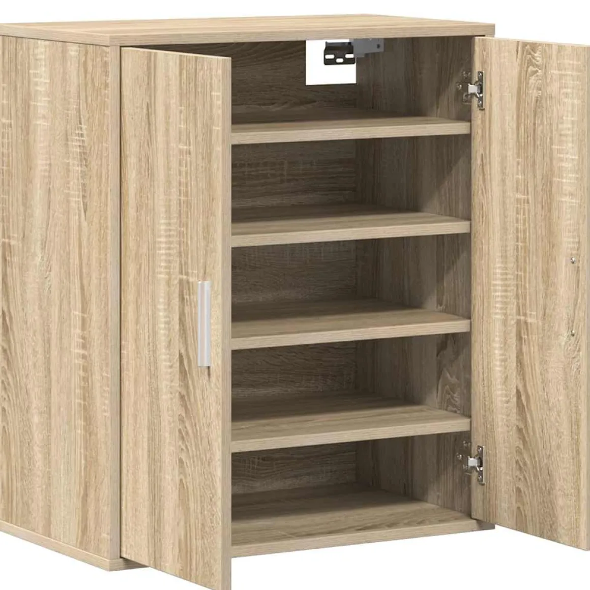 Zapatero NordicClean 5 armario + 4 estantes 70x60x35 cm