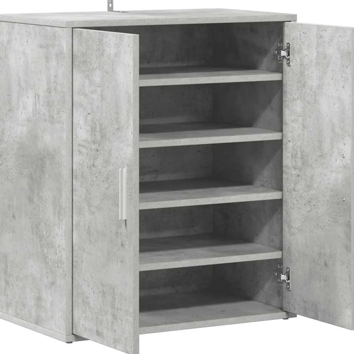 Zapatero NordicClean 5 armario + 4 estantes 70x60x35 cm